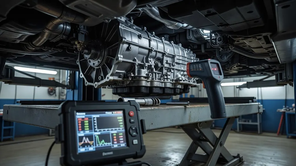 Jak sprawdzić poziom oleju w automatycznej skrzyni Mercedes 7G-Tronic?